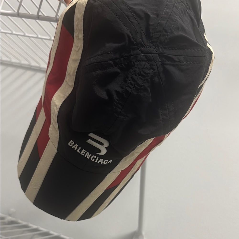 COPY - Balenciaga Black and Red Cap